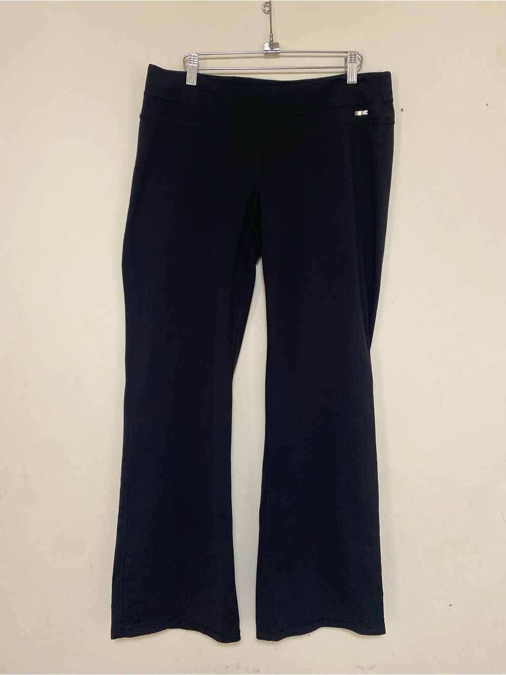 Roots Black Wide-Leg Pants
